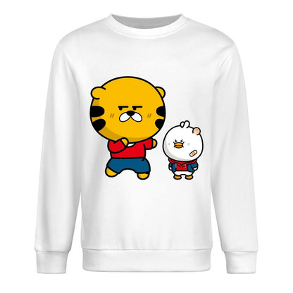 Front Patterned Long Sleeve TopHigh-Quality Chill