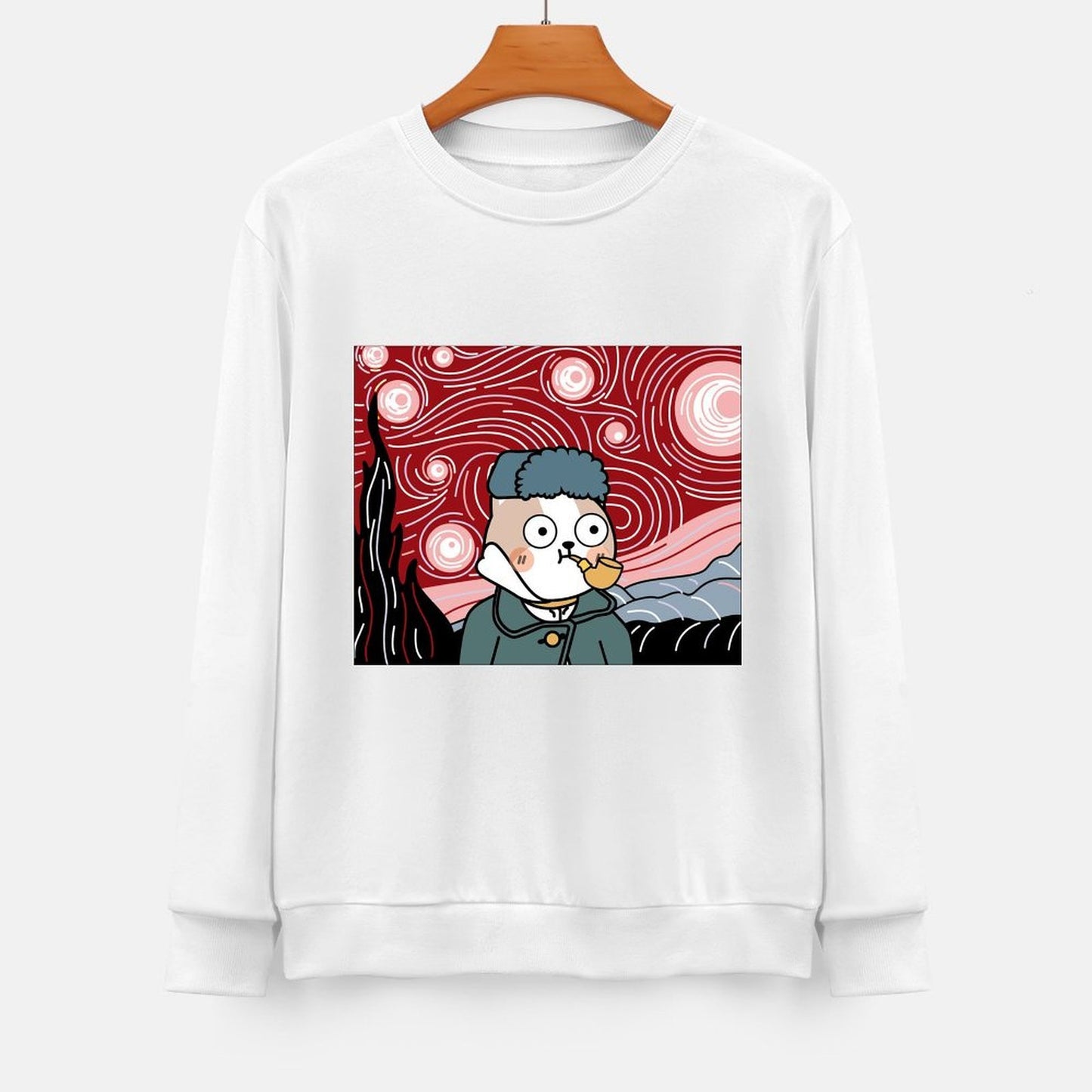 Front Patterned Long Sleeve TopActiveLine Original