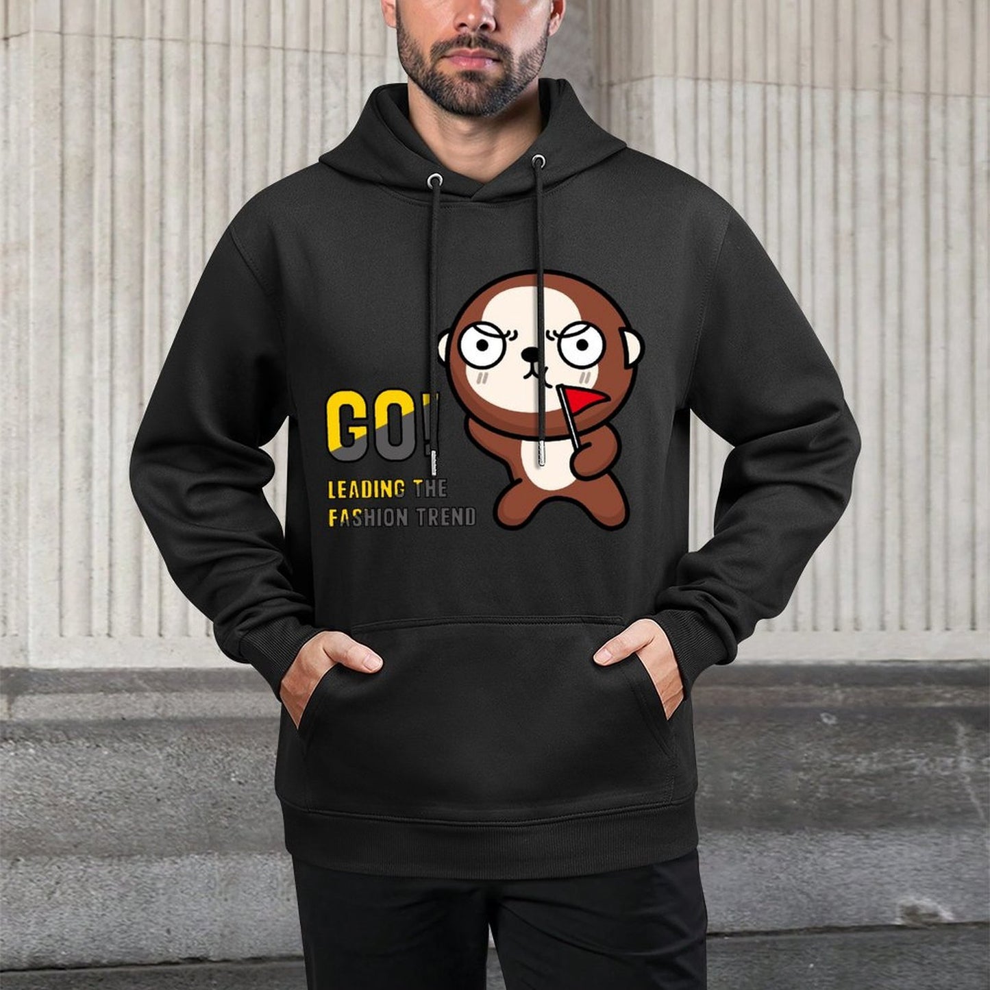 Front Graphic HoodiesPrinted Pocket Tee