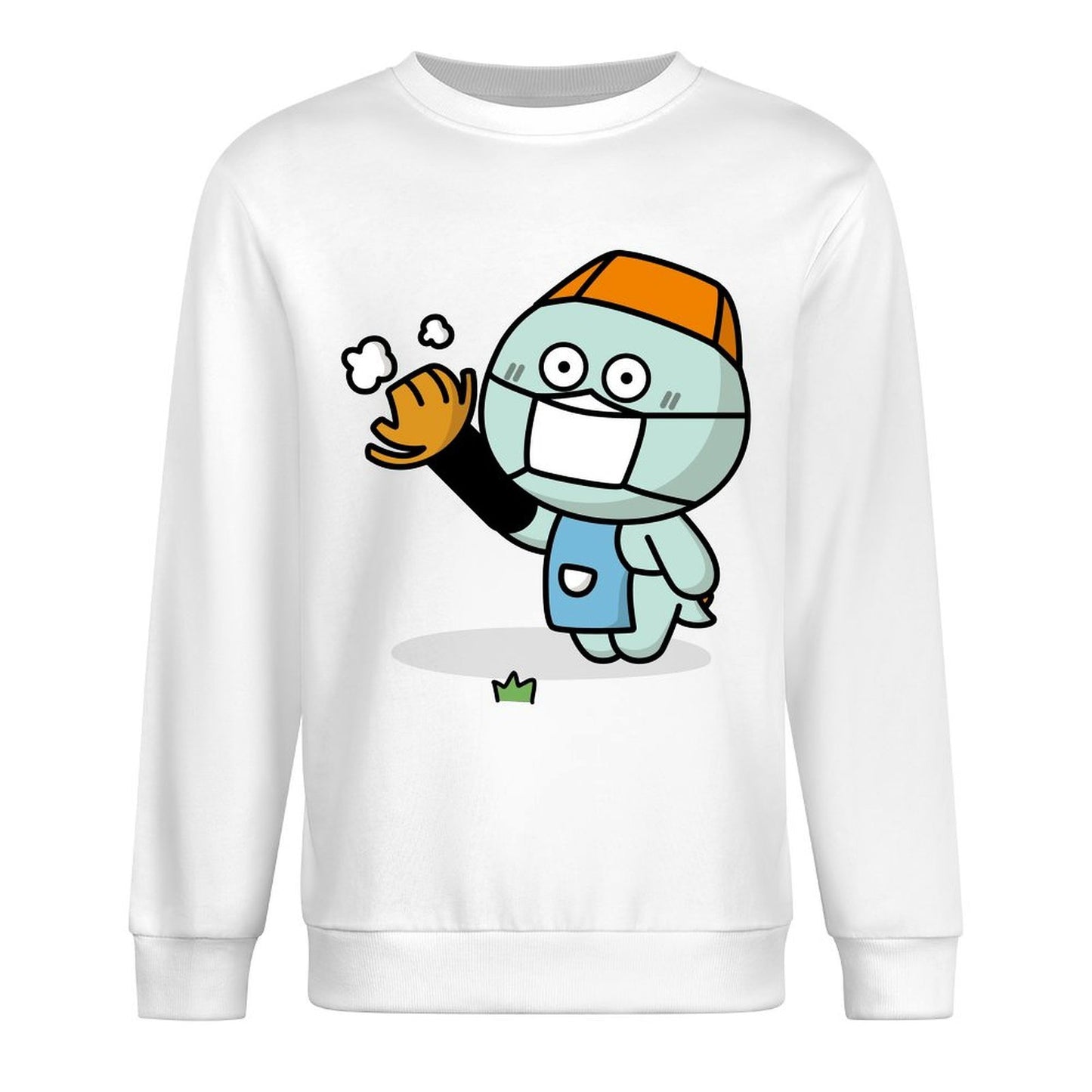 Front Patterned Long Sleeve TopOn-Demand Clean