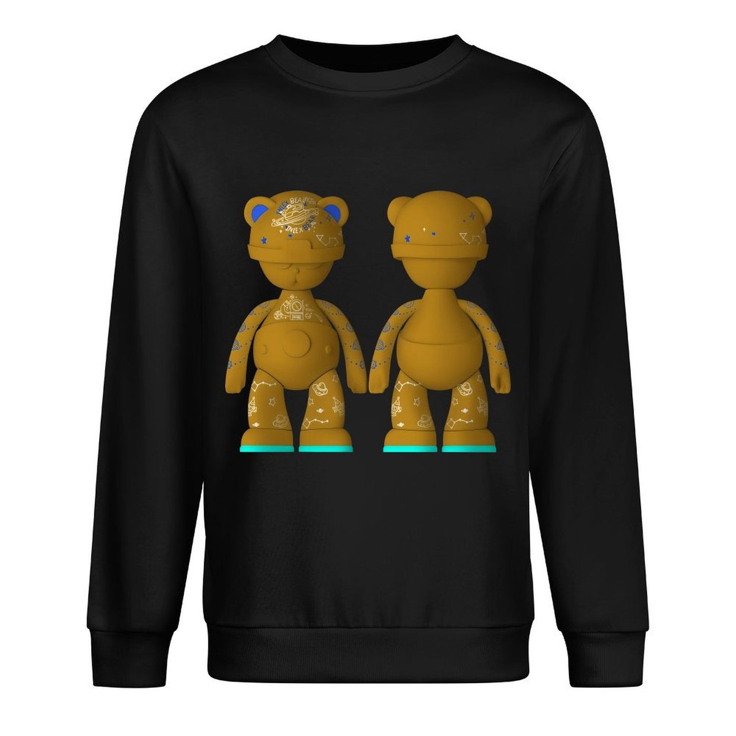 IPIB 250g Crew Neck Long Sleeve Sweatshirt Front GraphicCrew Neck Long Sleeve Sweatshirt6000086-1