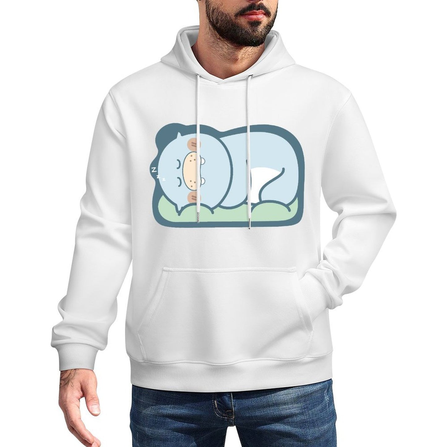 Front Graphic HoodiesEssential Tear-Resistant