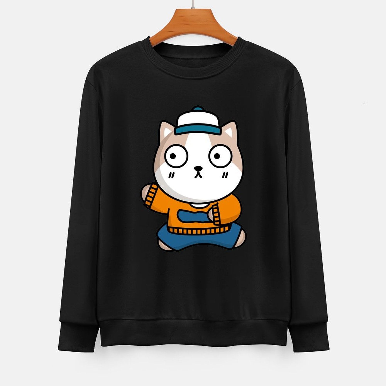  Front Patterned Long Sleeve TopMinimal Seamless