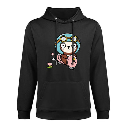 Plain EasyWear Front Graphic Hoodies