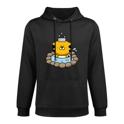 Basic Sleek Front Graphic Hoodies