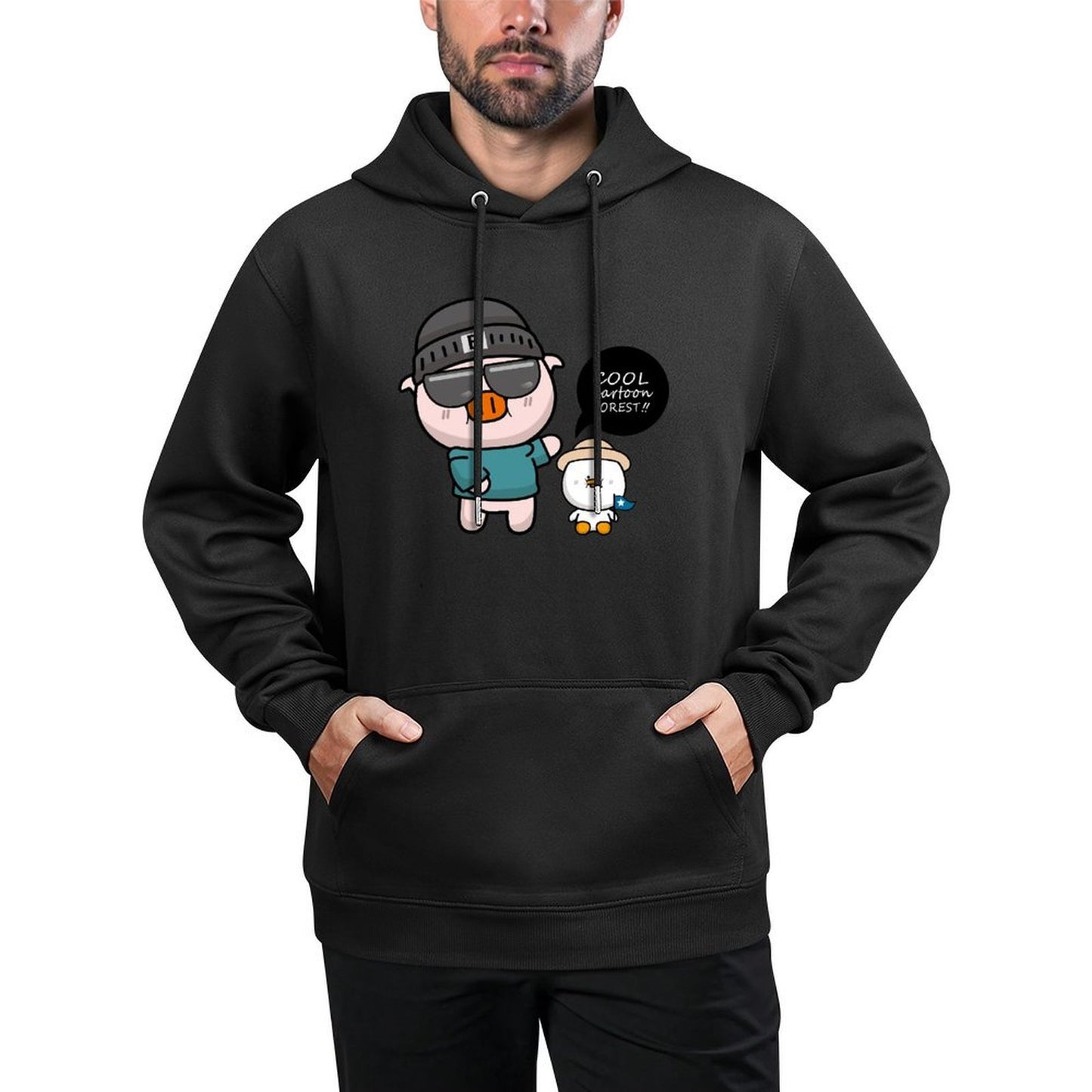 Front Graphic HoodiesUrban Heavyweight