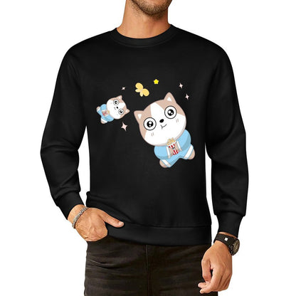 Front Patterned Long Sleeve TopEverydayWear YearRound