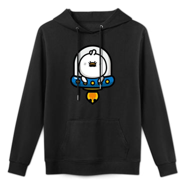 Cotton Sleek Front Graphic Hoodies