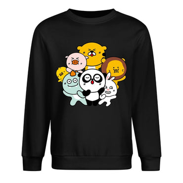 Front Patterned Long Sleeve TopLong Lasting TrueComfort