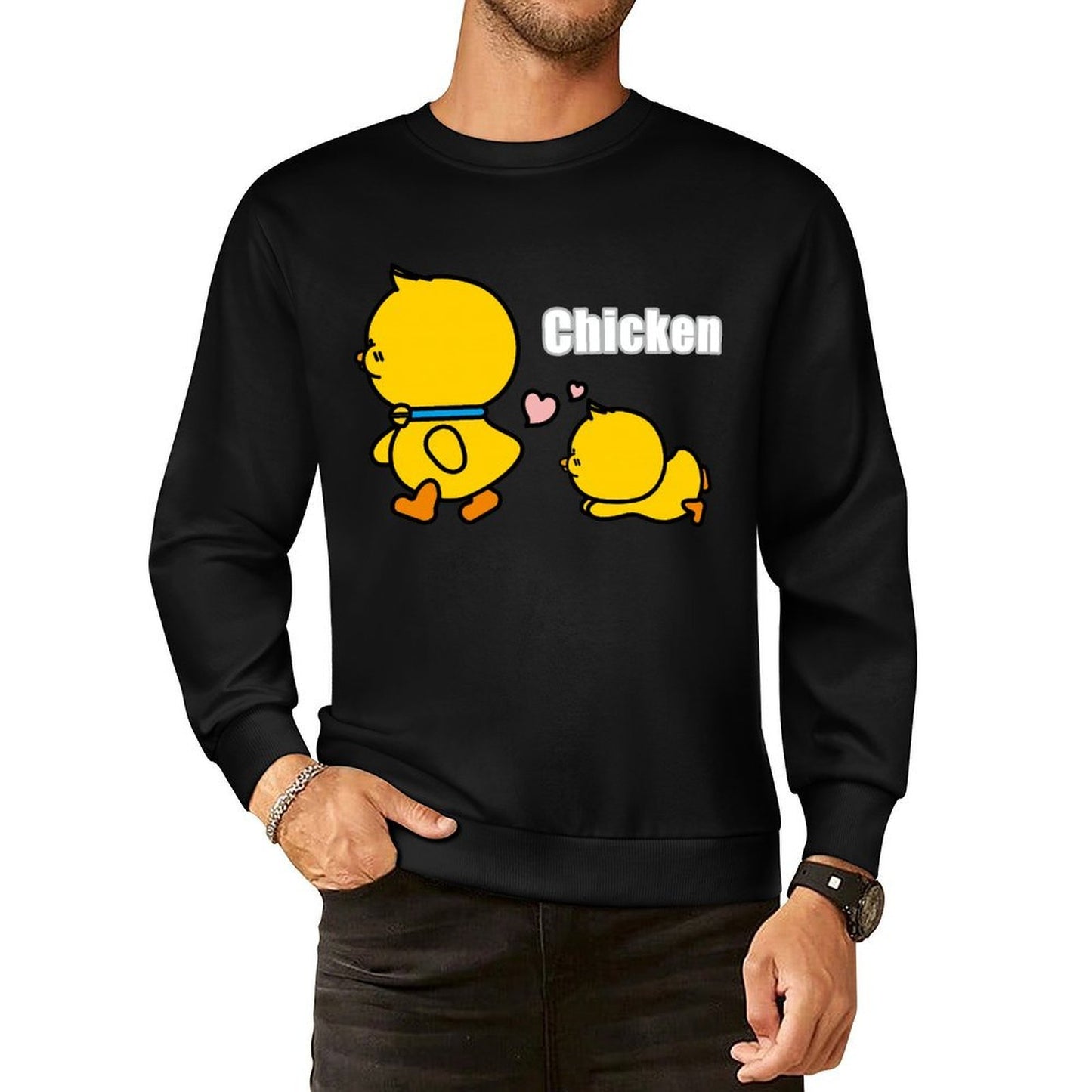 IPBR 250g Crew Neck Long Sleeve Sweatshirt Front GraphicCrew Neck Long Sleeve Sweatshirt4001488