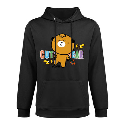 Front Graphic HoodiesCrew Neck Vintage