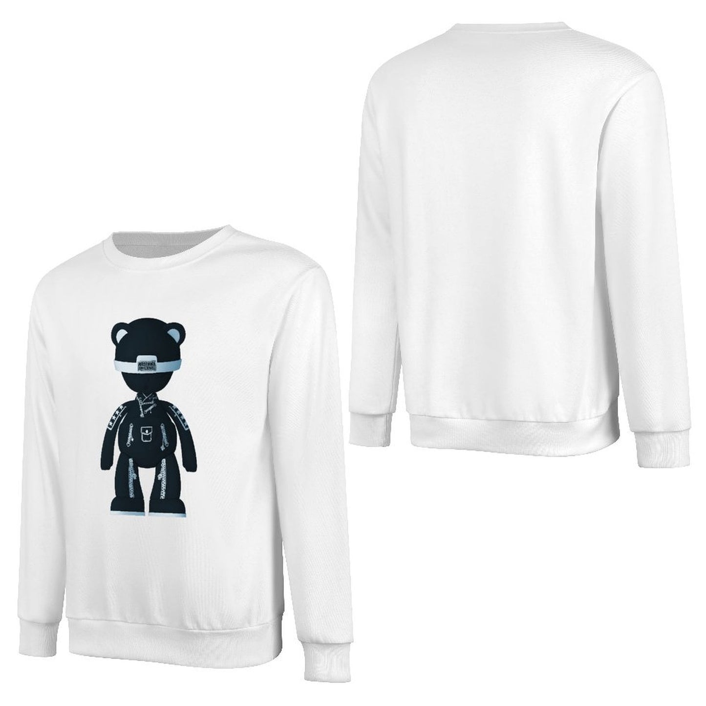 Long Sleeve With Front PatternFitted Clean Edges