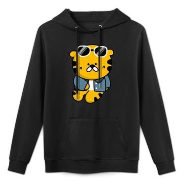 Casual Modern Front Graphic Hoodies