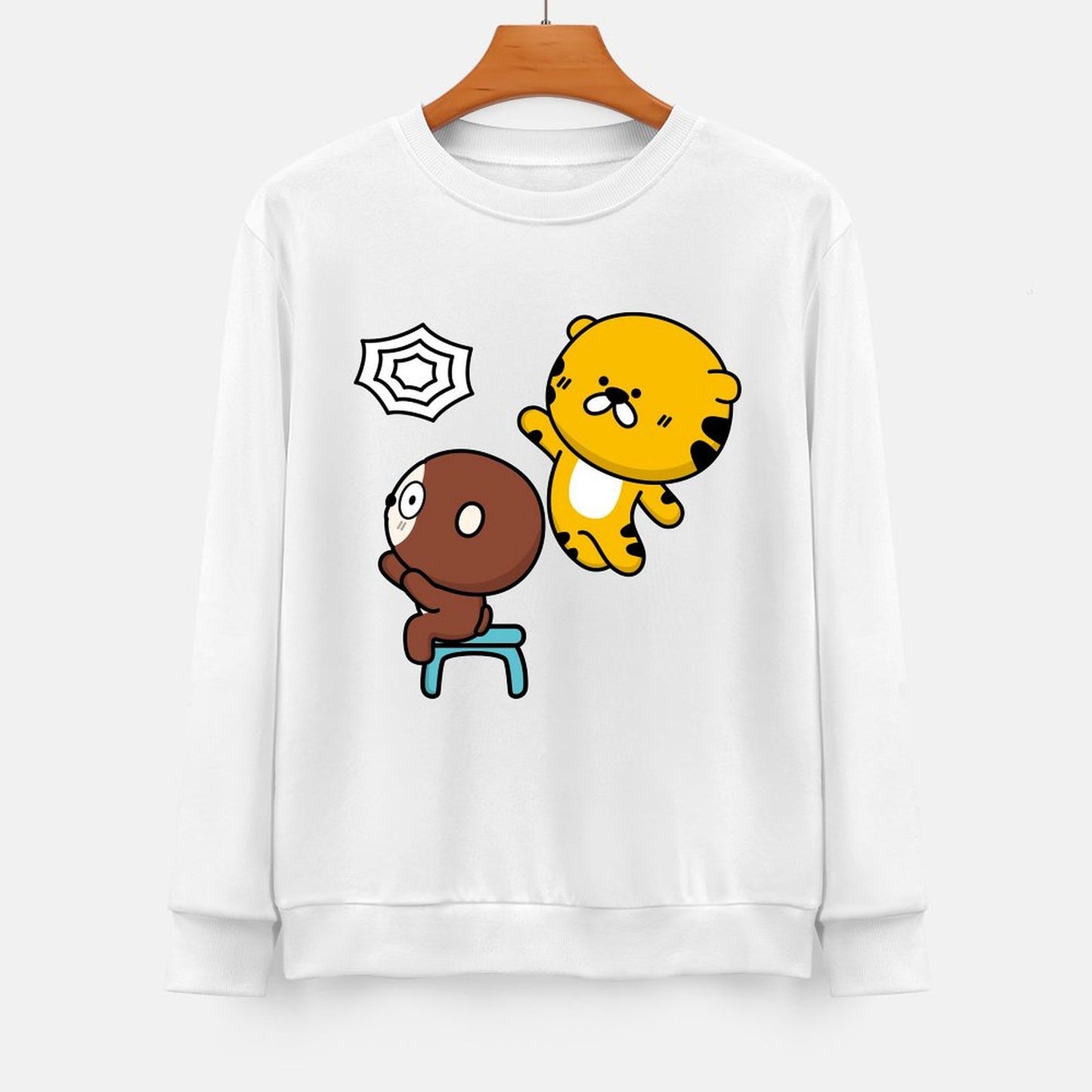 Front Patterned Long Sleeve TopEco-Conscious Fresh