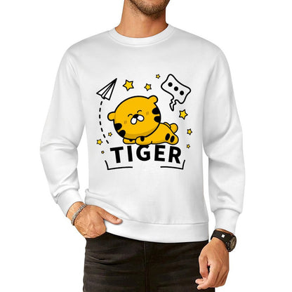 Front Patterned Long Sleeve TopYearRound Retro