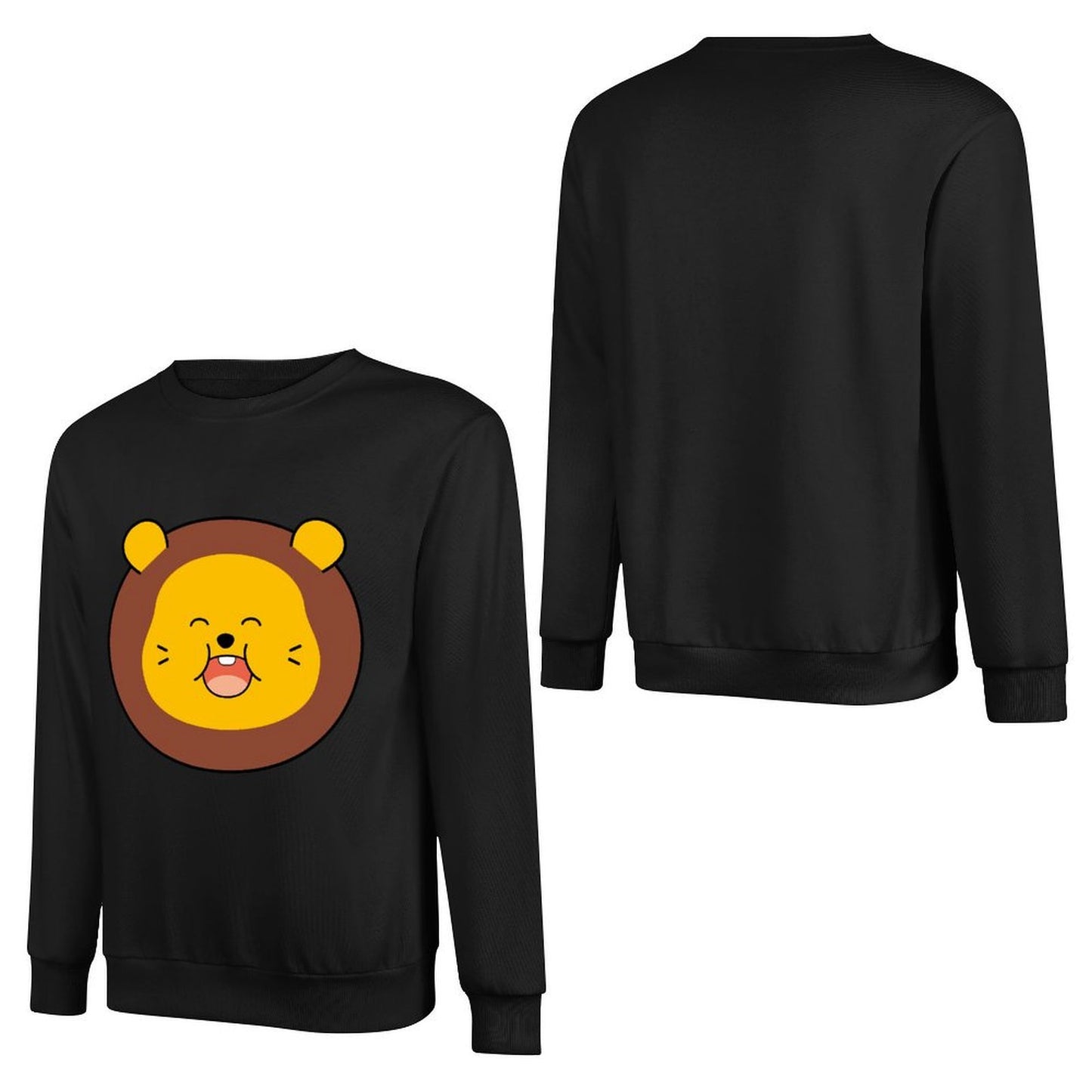 Front Patterned Long Sleeve TopStreet