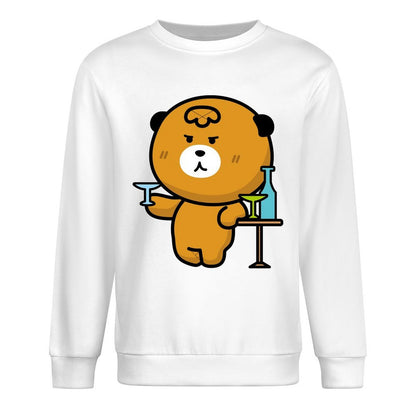 Front Patterned Long Sleeve TopPure Original