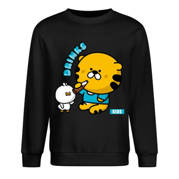 Front Patterned Long Sleeve TopSimpleFit Daily