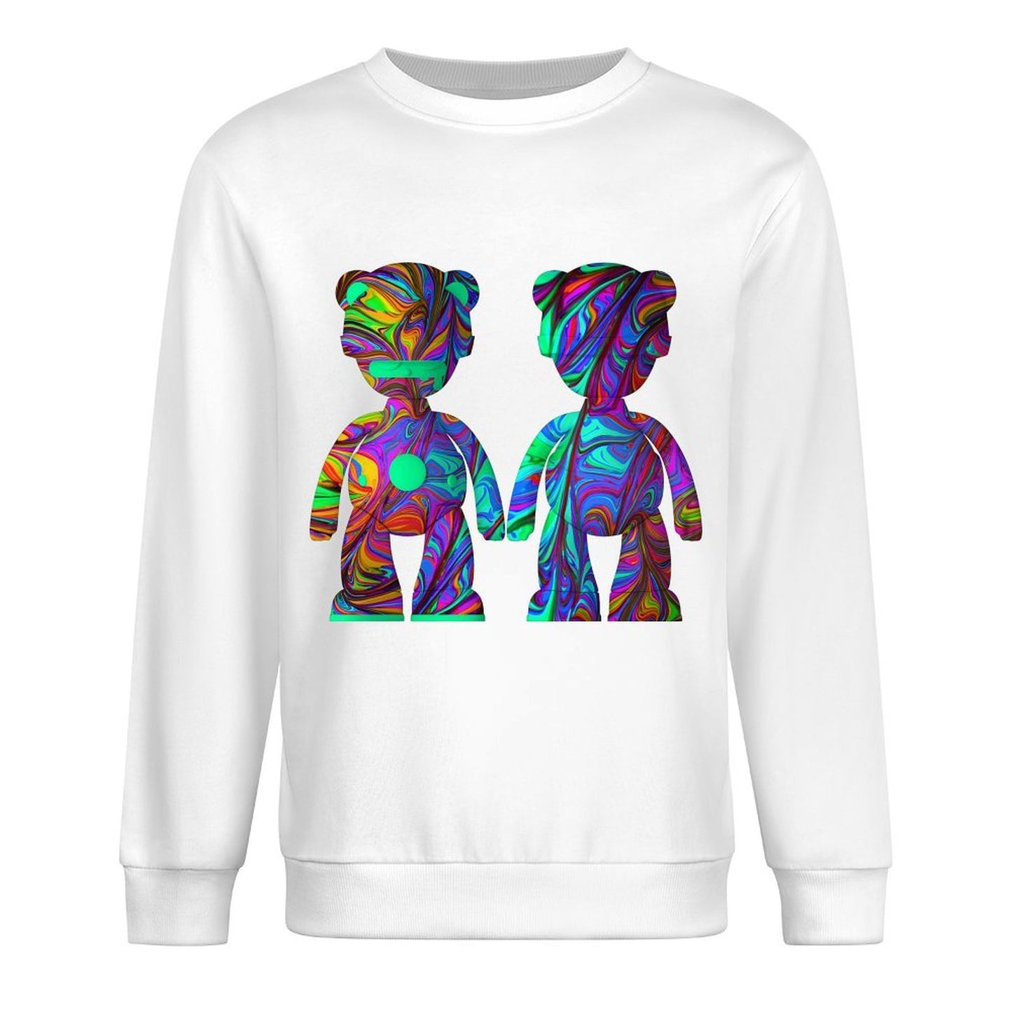 Long Sleeve With Front PatternLooseFit Neutral