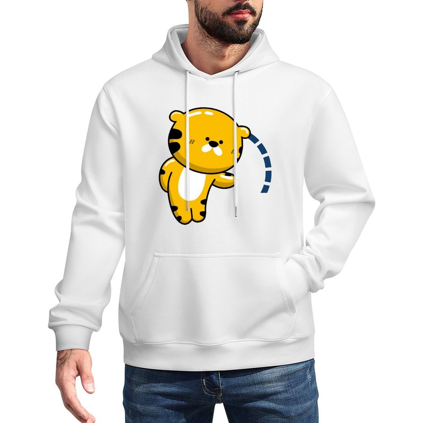 SimpleFit 100% Cotton Front Graphic Hoodies