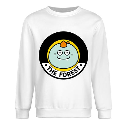 Front Patterned Long Sleeve TopNeutral BasicSeries