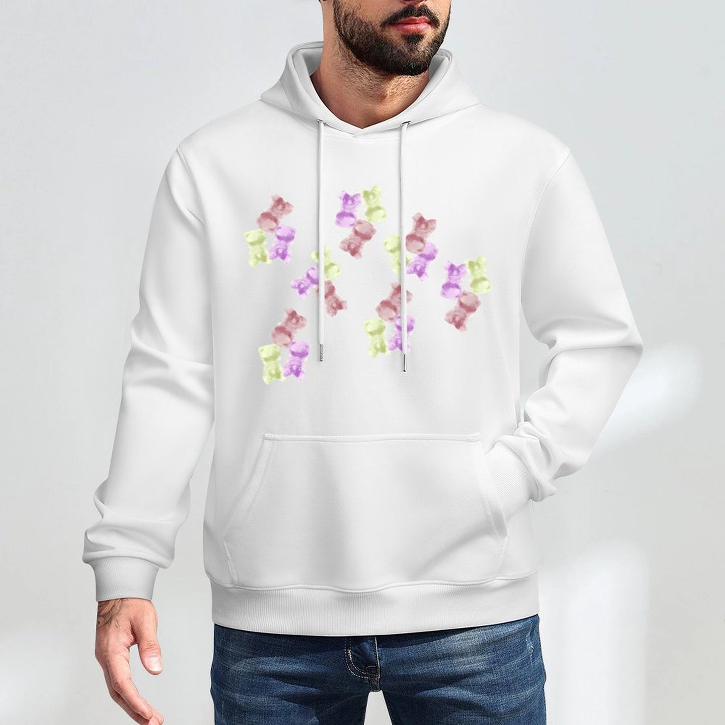 Hoodie Front PatternActive Natural