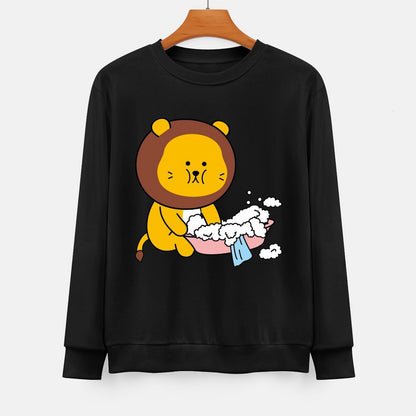 IPBR 250g Crew Neck Long Sleeve Sweatshirt Front GraphicCrew Neck Long Sleeve Sweatshirt4000789
