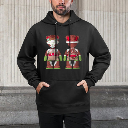 IPIB 250g Hooded Pocket Sweatshirt Front GraphicMen's Hooded  Sweatshirt6000075-1