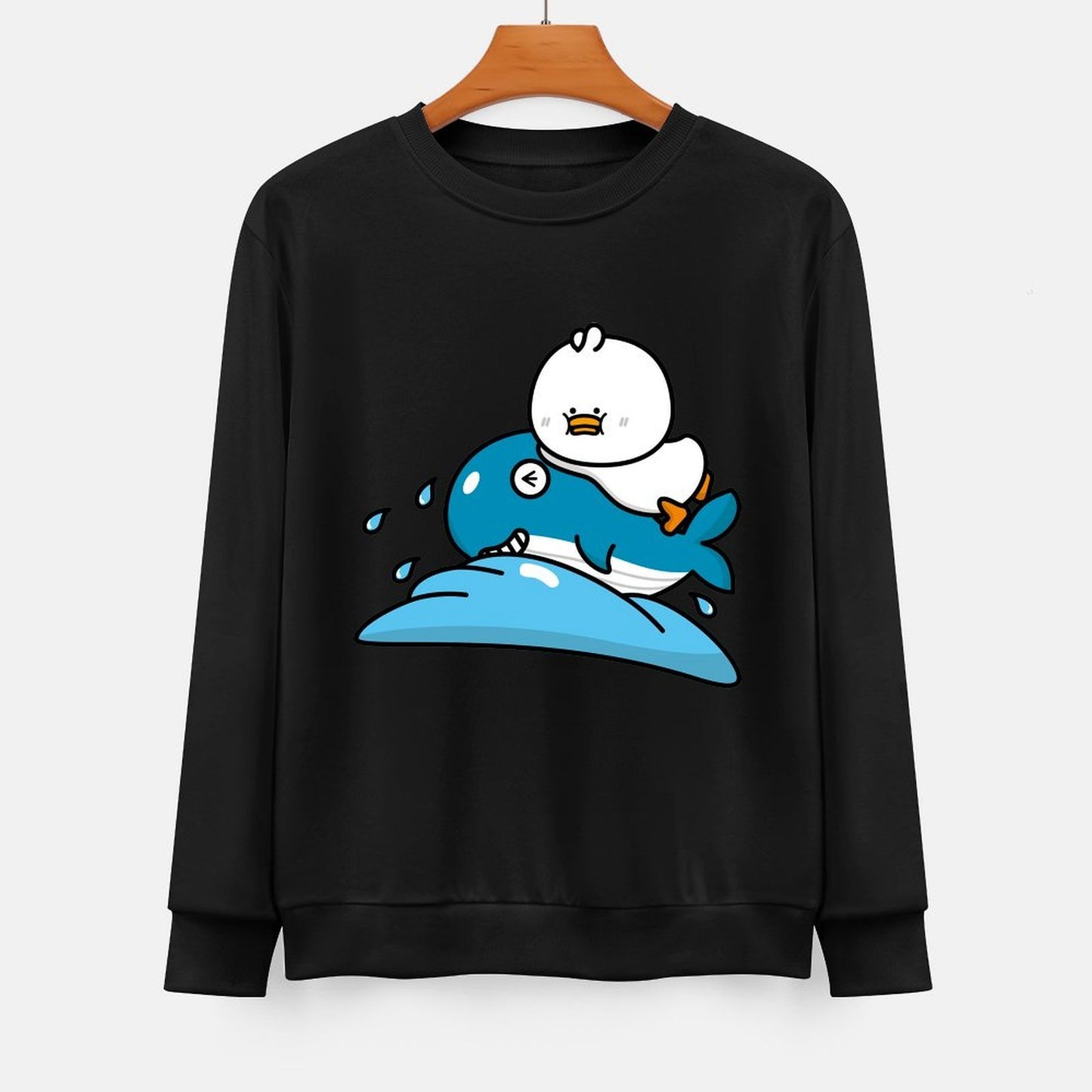 IPBR 250g Crew Neck Long Sleeve Sweatshirt Front GraphicCrew Neck Long Sleeve Sweatshirt4001504