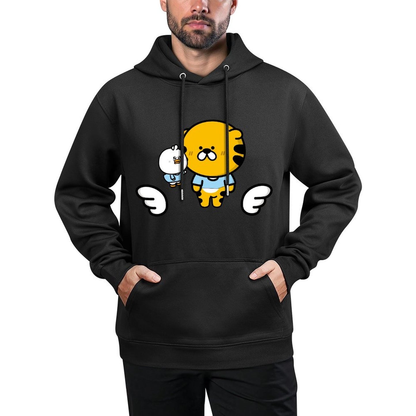 SoftTouch Crisp Print Front Graphic Hoodies