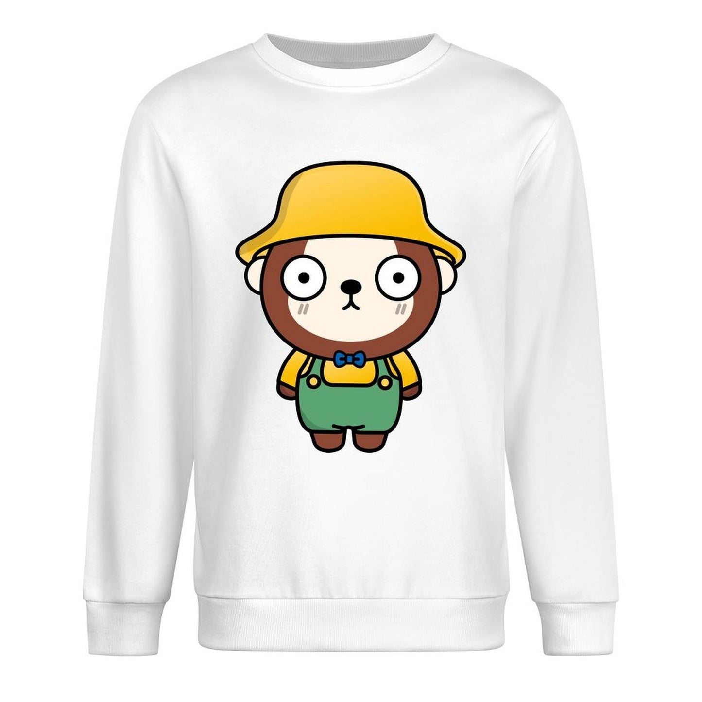 Front Patterned Long Sleeve TopEco / Sustainable Neutral