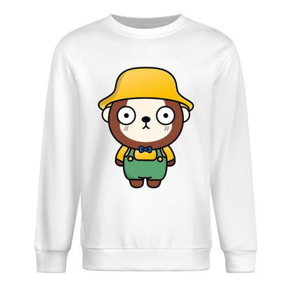 Front Patterned Long Sleeve TopEco / Sustainable Neutral