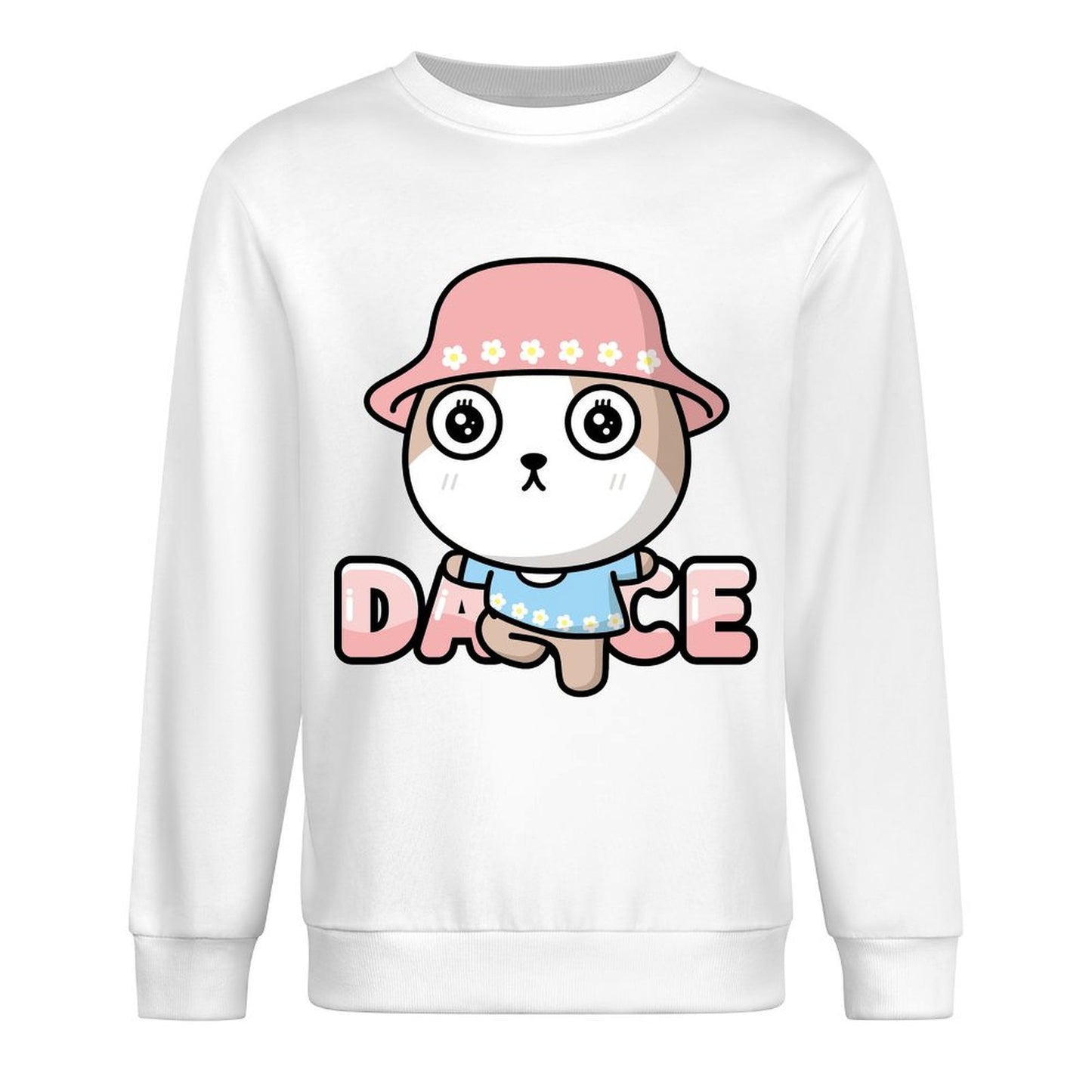 Front Patterned Long Sleeve TopBreathable