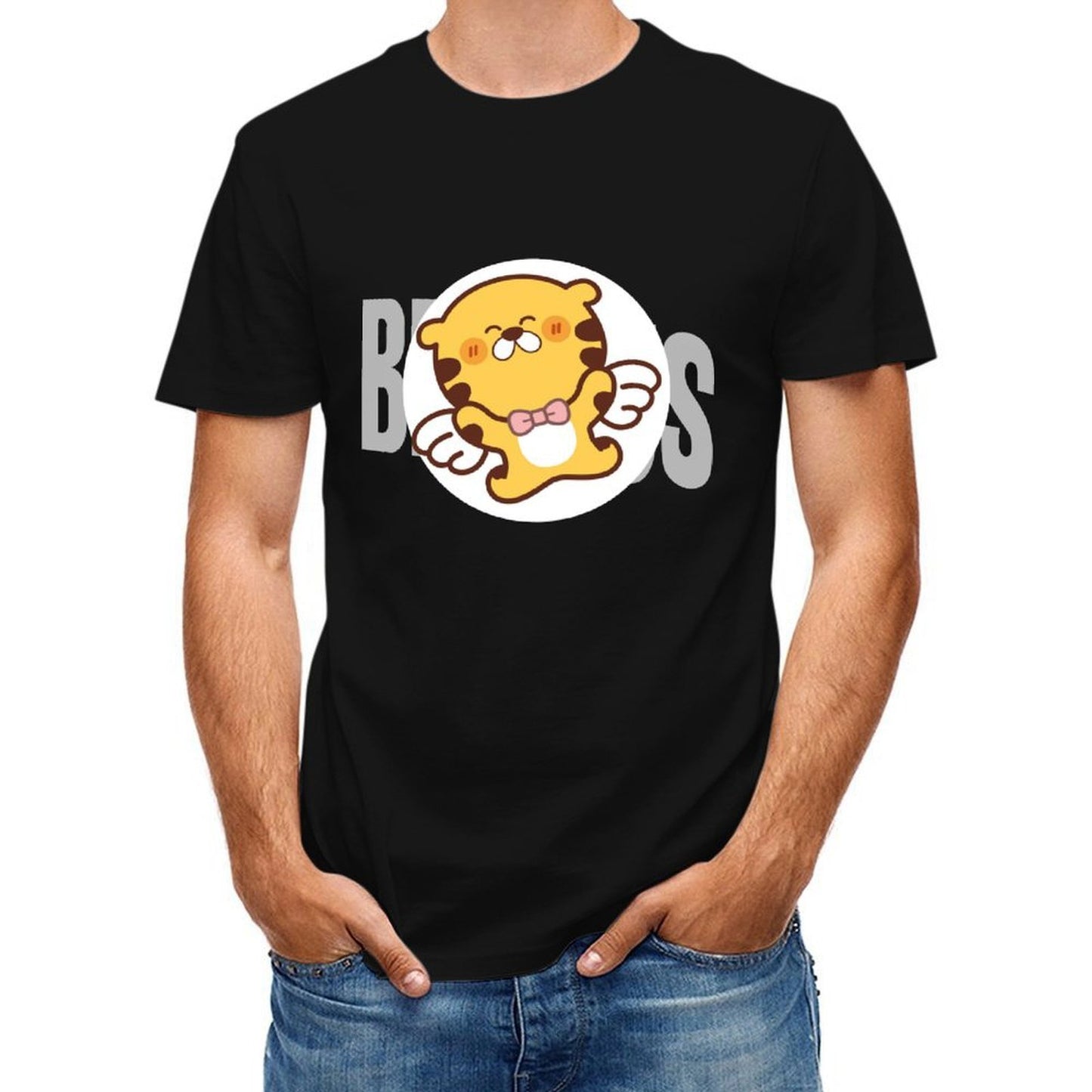 AllDay Plain Front Graphic T-shirt