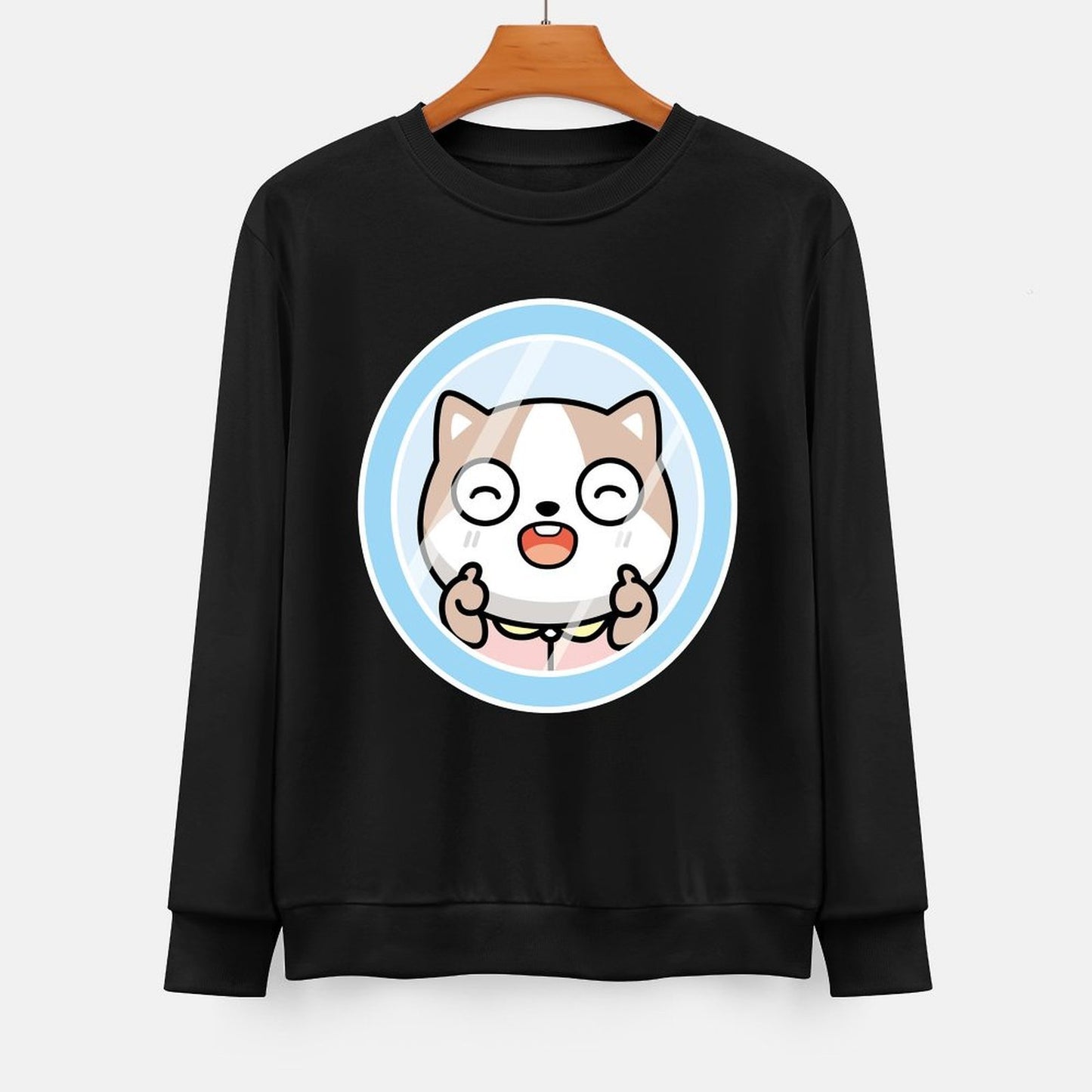 IPBR 250g Crew Neck Long Sleeve Sweatshirt Front GraphicCrew Neck Long Sleeve Sweatshirt4000108