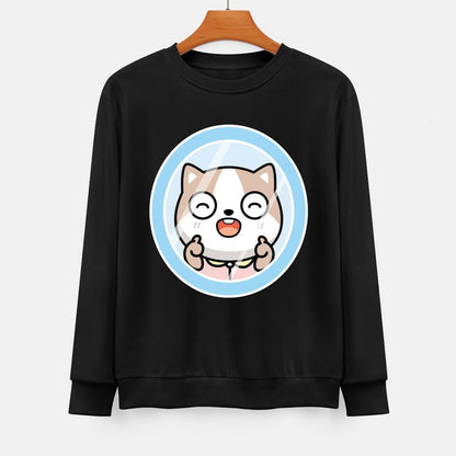 IPBR 250g Crew Neck Long Sleeve Sweatshirt Front GraphicCrew Neck Long Sleeve Sweatshirt4000108