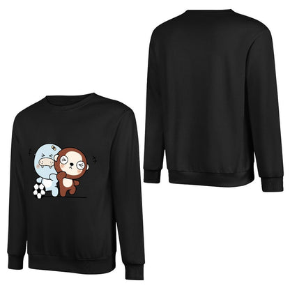 Front Patterned Long Sleeve TopOversized Performance