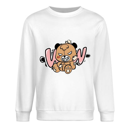 Front Patterned Long Sleeve TopHeat-Transfer ClassicFit