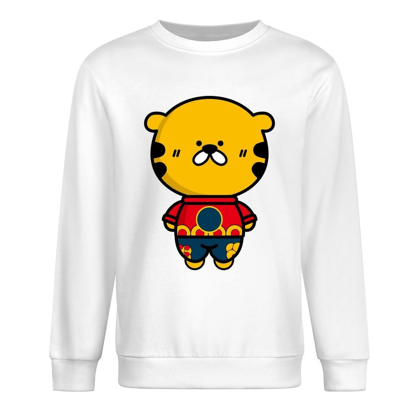 Front Patterned Long Sleeve TopUltra Durable YearRound