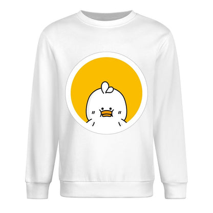 Front Patterned Long Sleeve TopSlim Fit LooseFit