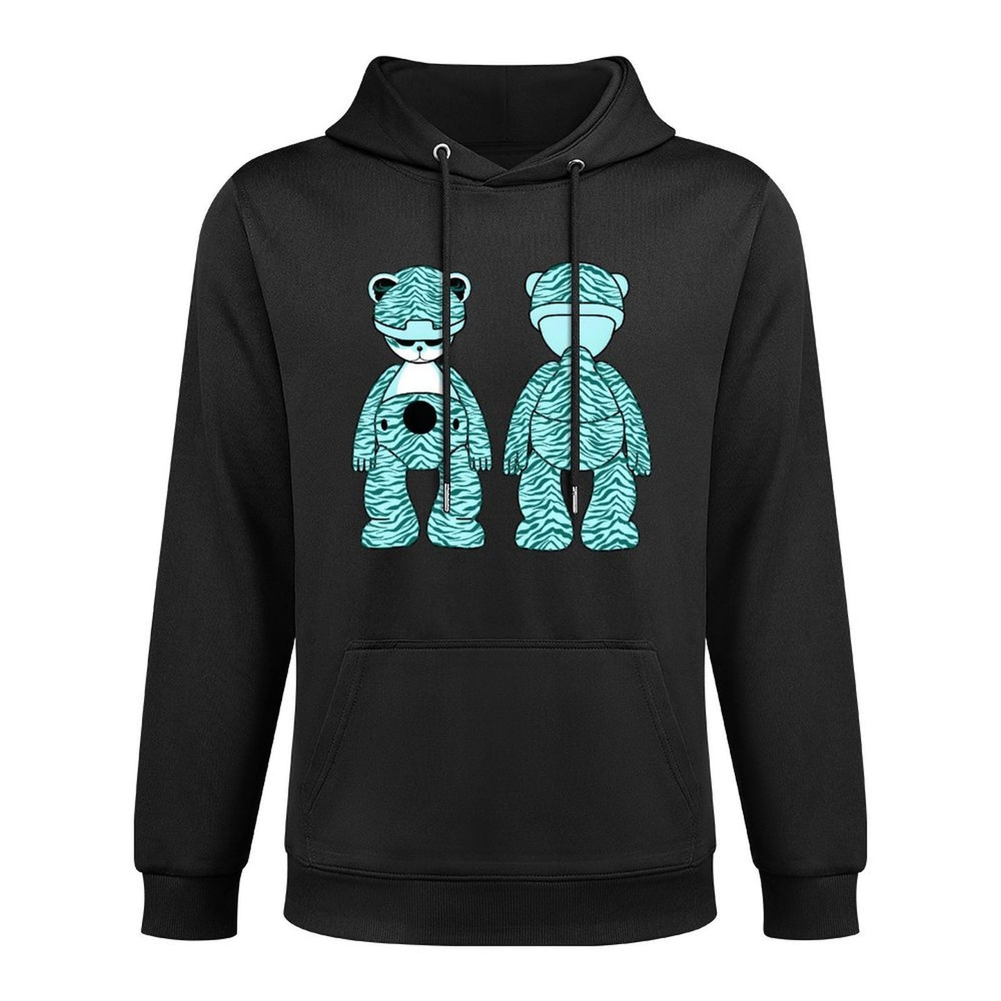 Hoodie Front PatternClean Edges Design-Your-Own