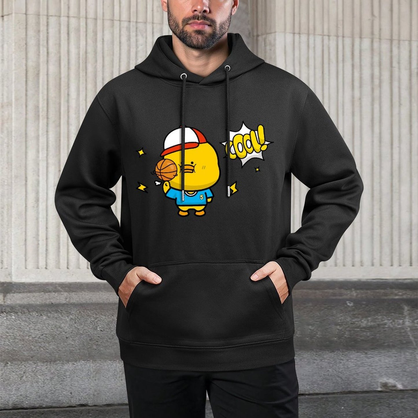 Classic Fit Design-Your-Own Front Graphic Hoodies