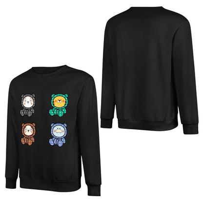 Front Patterned Long Sleeve TopNeutral ActiveLine