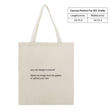 Canvas Tote Bag  Style 34x40cm Support personalized design