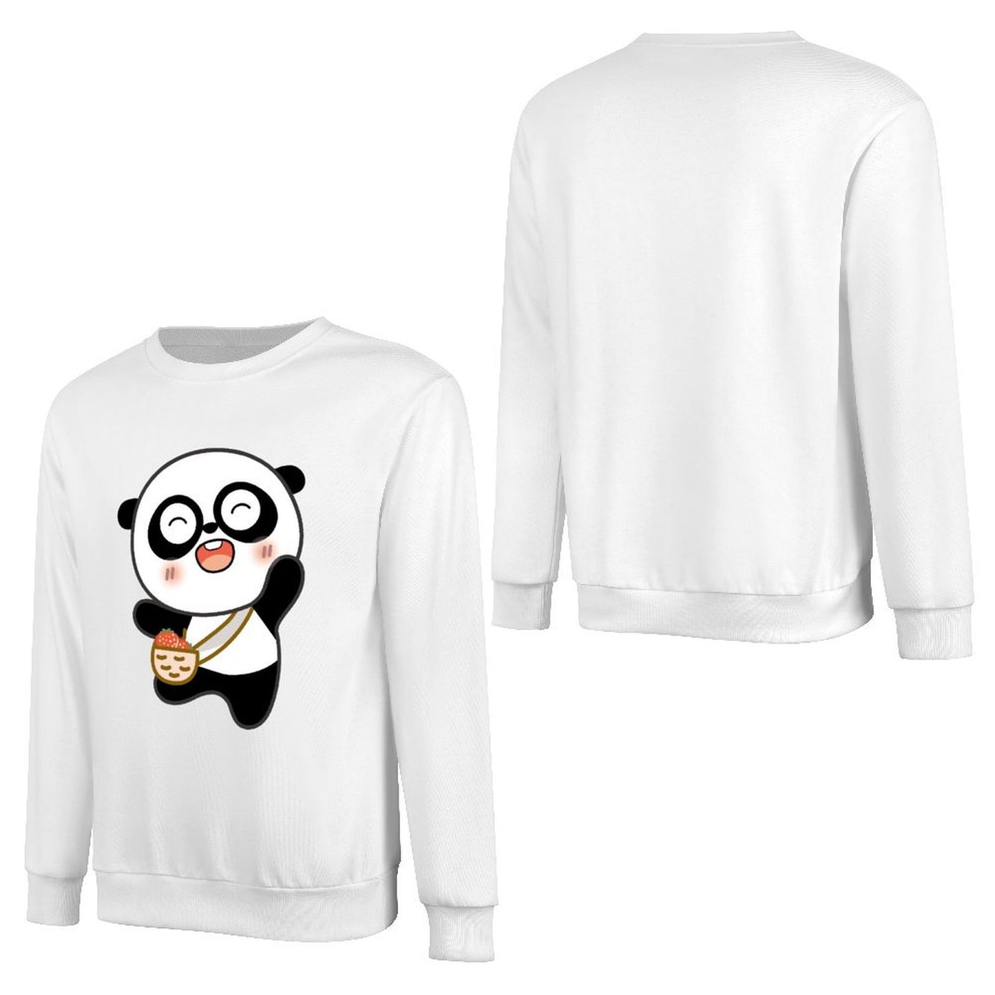 Front Patterned Long Sleeve TopNeutral SoftWear