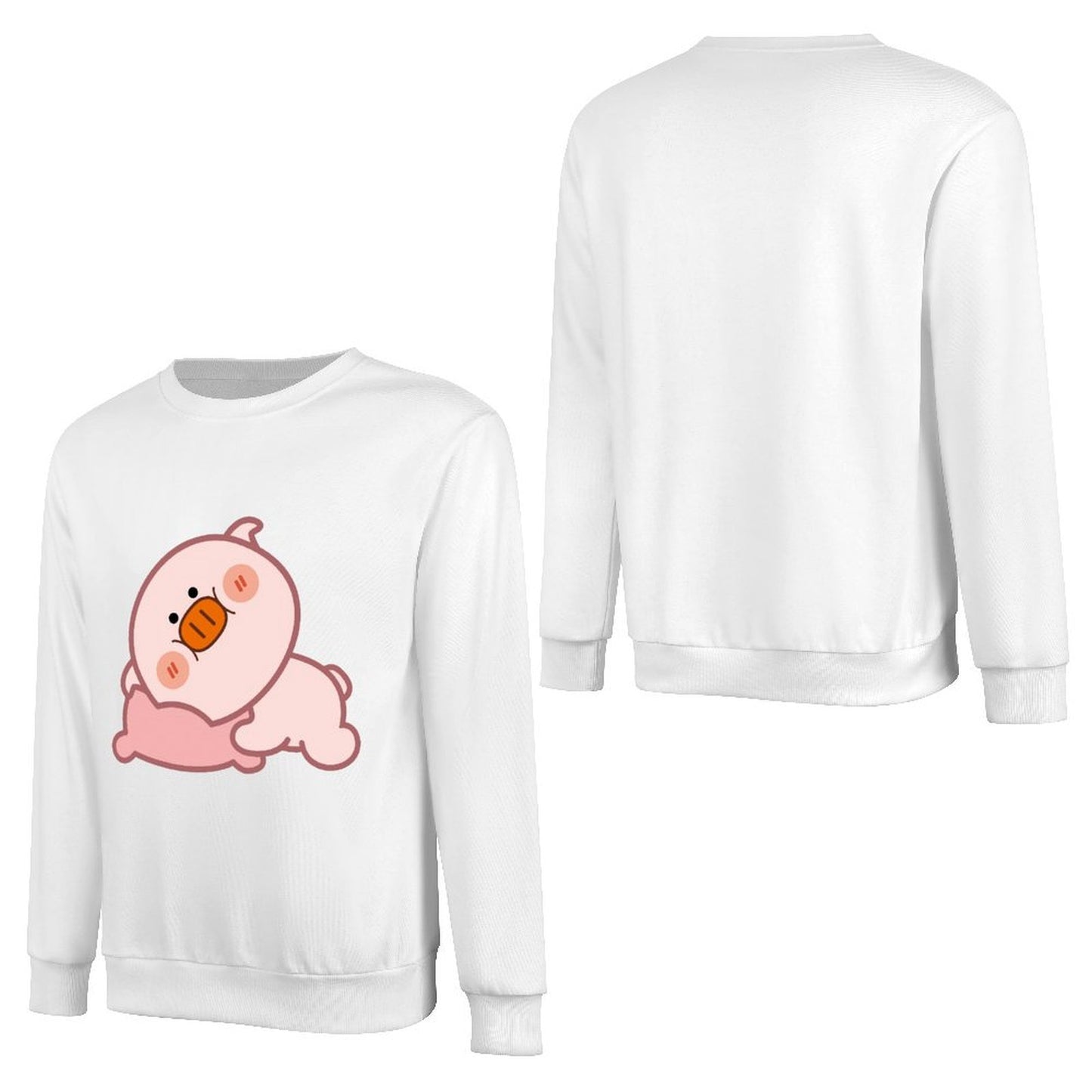 Front Patterned Long Sleeve TopMinimal StreetLine