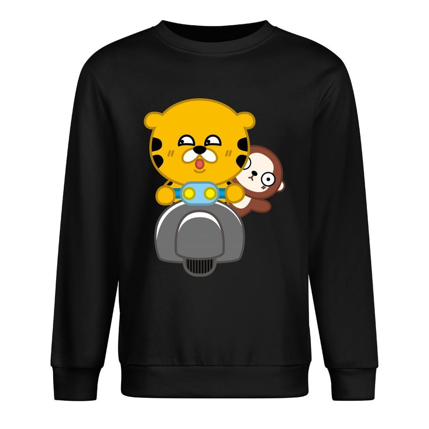 Front Patterned Long Sleeve TopEasyWear Heritage