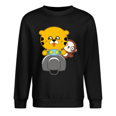 Front Patterned Long Sleeve TopEasyWear Heritage