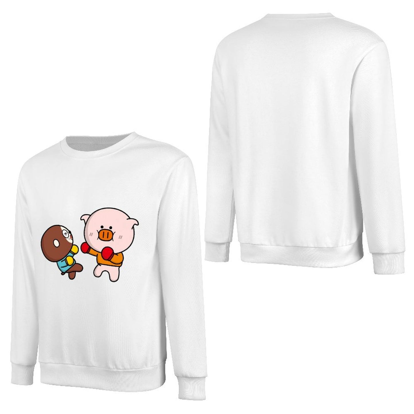 Front Patterned Long Sleeve TopMen¡¯s / Women¡¯s / Youth Clean Edges