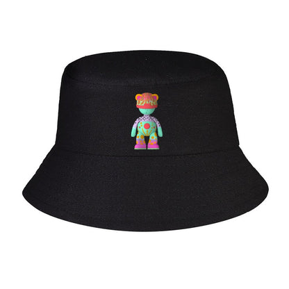 bucket cap white